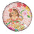 Aloha Hawaii Spare Tire Cover Kawaii Mele Kalikimaka - Pastel Fever