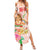 Aloha Hawaii Summer Maxi Dress Kawaii Mele Kalikimaka - Pastel Fever