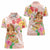 Aloha Hawaii Women Polo Shirt Kawaii Mele Kalikimaka - Pastel Fever