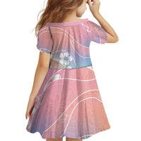 Aloha Hawaii Floral Tapa Family Matching Off Shoulder Maxi Dress and Hawaiian Shirt Patchwork Pastel Candy - Polynesian Pride