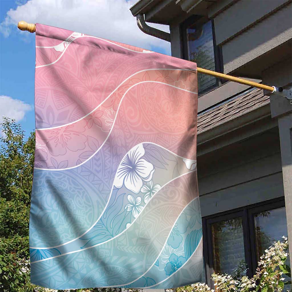 Aloha Hawaii Floral Tapa Garden Flag Patchwork Pastel Candy LT7 - Polynesian Pride