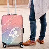 Aloha Hawaii Floral Tapa Luggage Cover Patchwork Pastel Candy LT7 Pastel - Polynesian Pride