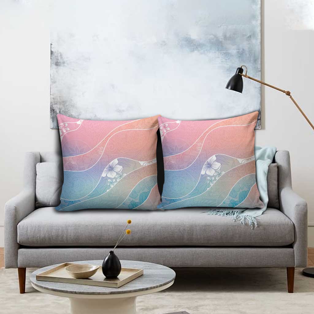 Aloha Hawaii Floral Tapa Pillow Cover Patchwork Pastel Candy LT7 - Polynesian Pride