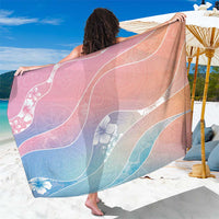 Aloha Hawaii Floral Tapa Sarong Patchwork Pastel Candy LT7 One Size 44 x 66 inches Pastel - Polynesian Pride