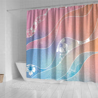 Aloha Hawaii Floral Tapa Shower Curtain Patchwork Pastel Candy LT7 - Polynesian Pride