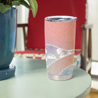 Aloha Hawaii Floral Tapa Tumbler Cup Patchwork Pastel Candy LT7 - Polynesian Pride