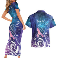 New Zealand Mother's Day Couples Matching Short Sleeve Bodycon Dress and Hawaiian Shirt Maori Hari Ra Mama LT7 - Polynesian Pride