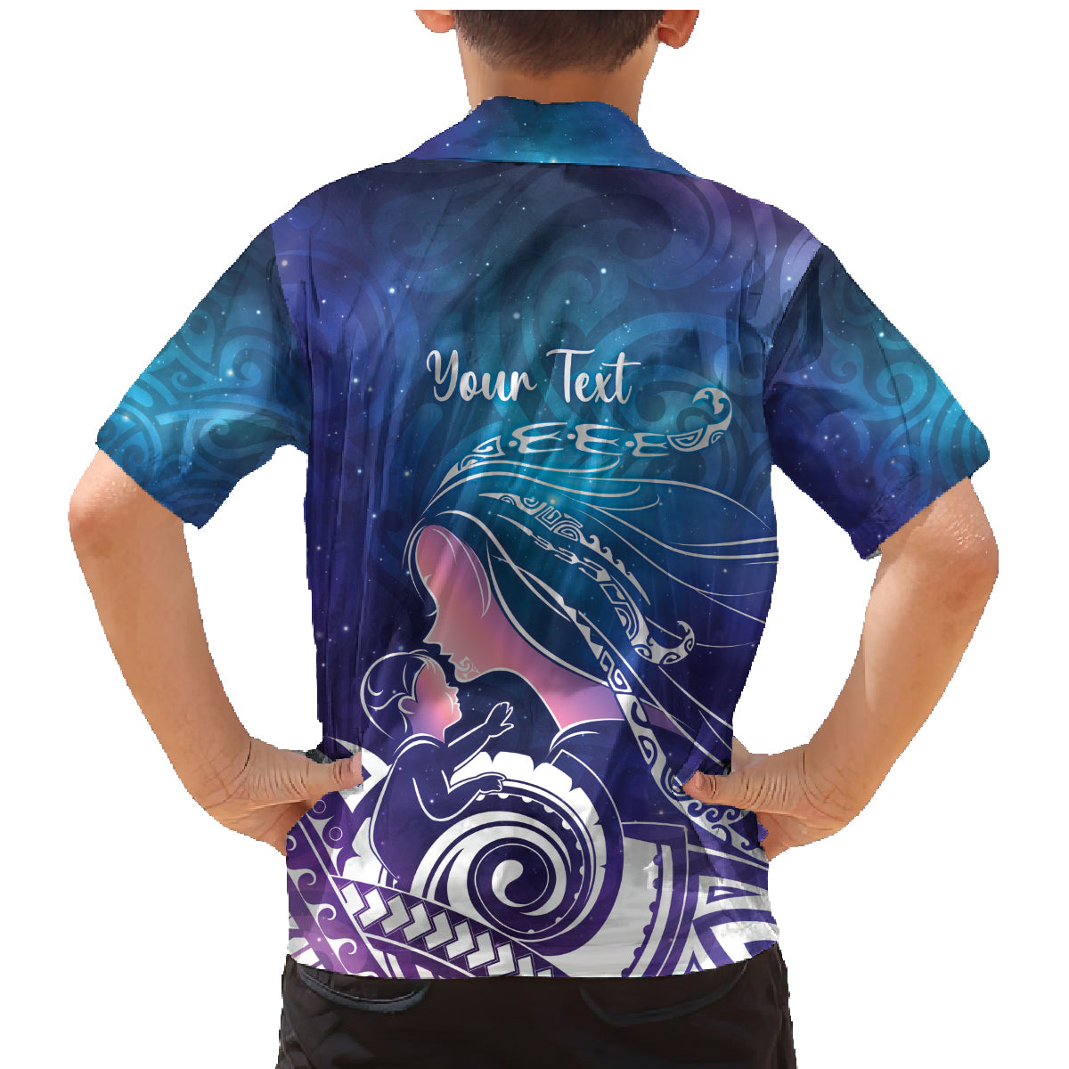 New Zealand Mother's Day Family Matching Mermaid Dress and Hawaiian Shirt Maori Hari Ra Mama LT7 - Polynesian Pride