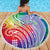 Aloha Pride Rainbow Tie Dye Beach Blanket Humpback Whale - Love is Love