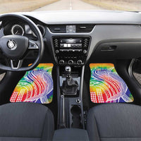 Aloha Pride Rainbow Tie Dye Car Mats Humpback Whale - Love is Love