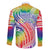 Aloha Pride Rainbow Tie Dye Family Matching Mermaid Dress and Hawaiian Shirt Humpback Whale - Love is Love