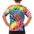 Aloha Pride Rainbow Tie Dye Family Matching Tank Maxi Dress and Hawaiian Shirt Humpback Whale - Love is Love