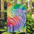 Aloha Pride Rainbow Tie Dye Garden Flag Humpback Whale - Love is Love
