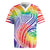 Aloha Pride Rainbow Tie Dye Rugby Jersey Humpback Whale - Love is Love