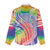 Aloha Pride Rainbow Tie Dye Women Casual Shirt Humpback Whale - Love is Love