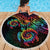 Hawaii Pride Beach Blanket Rainbow Swirls