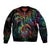 Hawaii Pride Bomber Jacket Rainbow Swirls