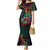 Hawaii Pride Family Matching Mermaid Dress and Hawaiian Shirt Rainbow Swirls