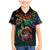 Hawaii Pride Family Matching Mermaid Dress and Hawaiian Shirt Rainbow Swirls