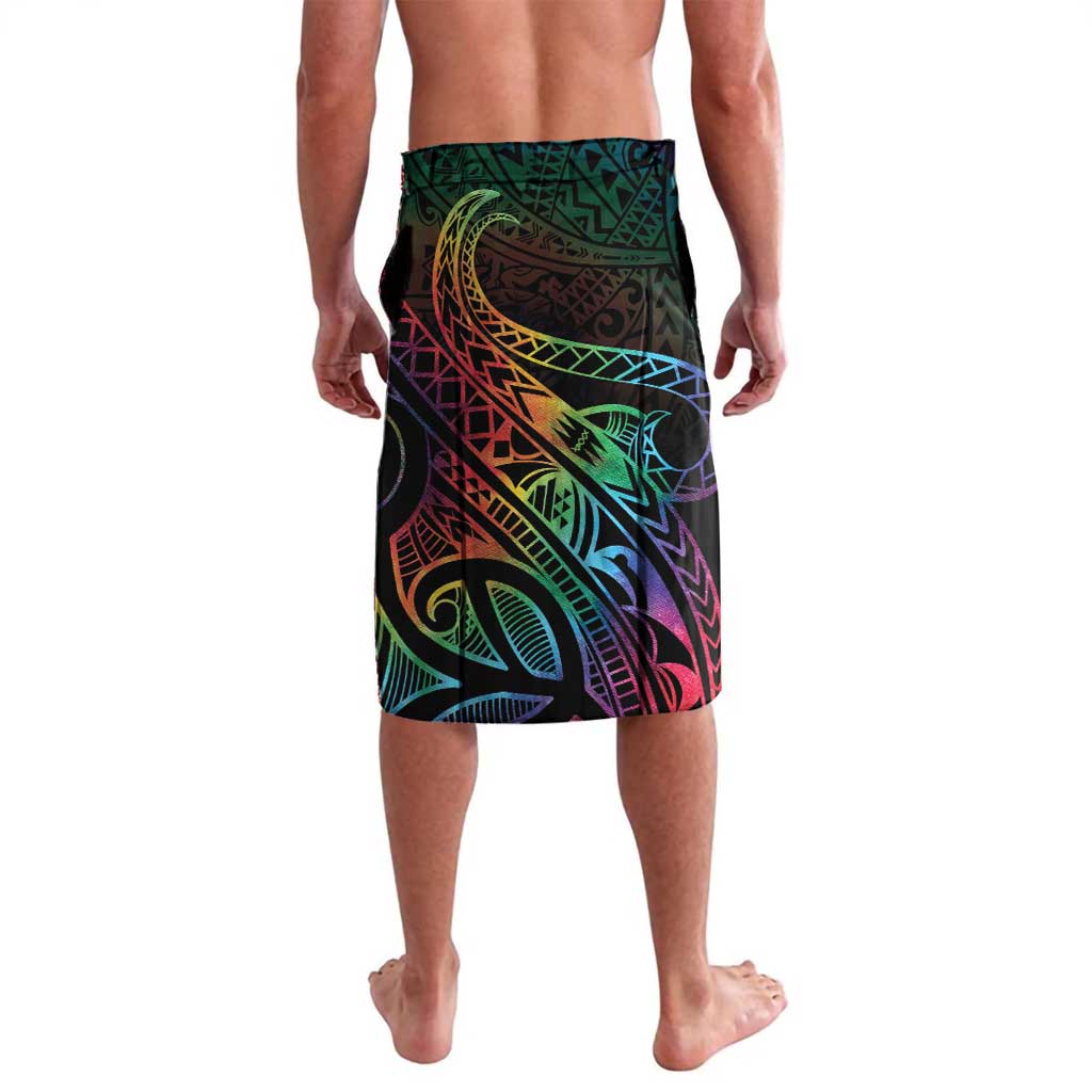 Hawaii Pride Lavalava Rainbow Swirls