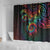 Hawaii Pride Shower Curtain Rainbow Swirls