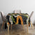 Aloha Festive Hawaii Tablecloth Mokihana - Maile and Ilima on Black - Polynesian Pride