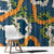 Aloha Festive Hawaii Window Curtain Mokihana - Maile and Ilima on Navy Blue - Polynesian Pride