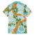 Aloha Festive Hawaii Family Matching Tank Maxi Dress and Hawaiian Shirt Mokihana - Maile and Ilima on Turquoise - Polynesian Pride