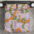 Aloha Festive Hawaii Bedding Set Mokihana - Maile and Ilima on Lilac - Polynesian Pride