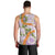 Aloha Festive Hawaii Men Tank Top Mokihana - Maile and Ilima on Lilac - Polynesian Pride