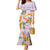 Aloha Festive Hawaii Mermaid Dress Mokihana - Maile and Ilima on Lilac - Polynesian Pride