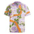 Aloha Festive Hawaii Rugby Jersey Mokihana - Maile and Ilima on Lilac - Polynesian Pride