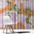 Aloha Festive Hawaii Window Curtain Mokihana - Maile and Ilima on Lilac - Polynesian Pride
