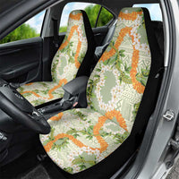 Aloha Festive Hawaii Car Seat Cover Mokihana - Maile Leis in Muted Summer - Polynesian Pride