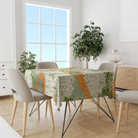 Aloha Festive Hawaii Tablecloth Mokihana - Maile Leis in Muted Summer - Polynesian Pride