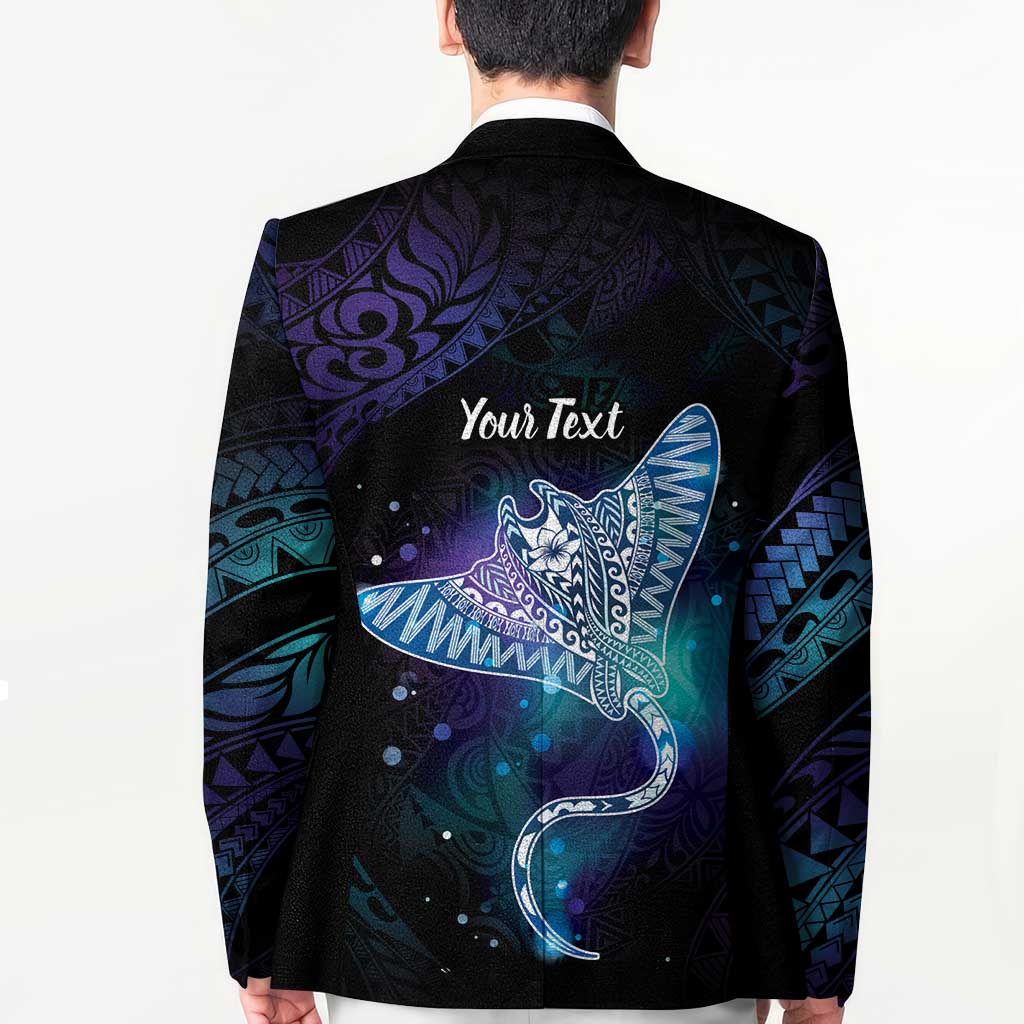 Polynesian Tala Manta Ray Blazer Nowhere You Could Go That I Won't Be With You - Polynesian Pride