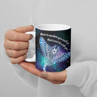 Polynesian Tala Manta Ray Ceramic Mug Nowhere You Could Go That I Won't Be With You - Polynesian Pride