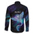 Polynesian Tala Manta Ray Family Matching Long Sleeve Bodycon Dress and Hawaiian Shirt Nowhere You Could Go That I Won't Be With You - Polynesian Pride