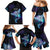 Polynesian Tala Manta Ray Family Matching Mermaid Dress and Hawaiian Shirt Nowhere You Could Go That I Won't Be With You - Polynesian Pride