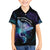 Polynesian Tala Manta Ray Family Matching Short Sleeve Bodycon Dress and Hawaiian Shirt Nowhere You Could Go That I Won't Be With You - Polynesian Pride