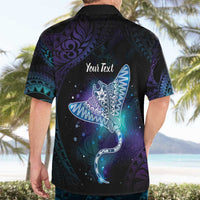 Polynesian Tala Manta Ray Hawaiian Shirt Nowhere You Could Go That I Won't Be With You - Polynesian Pride
