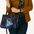 Polynesian Tala Manta Ray Leather Bag Nowhere You Could Go That I Won't Be With You - Polynesian Pride