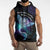 Polynesian Tala Manta Ray Sleeveless Hoodie Nowhere You Could Go That I Won't Be With You - Polynesian Pride