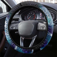 Polynesian Tala Manta Ray Steering Wheel Cover Nowhere You Could Go That I Won't Be With You - Polynesian Pride