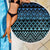 Maori Niho Taniwha Te Wheiao Beach Blanket Moana Blue - Polynesian Pride