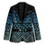 Maori Niho Taniwha Te Wheiao Blazer Moana Blue - Polynesian Pride