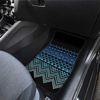 Maori Niho Taniwha Te Wheiao Car Mats Moana Blue - Polynesian Pride
