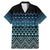 Maori Niho Taniwha Te Wheiao Family Matching Mermaid Dress and Hawaiian Shirt Moana Blue - Polynesian Pride
