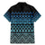 Maori Niho Taniwha Te Wheiao Family Matching Mermaid Dress and Hawaiian Shirt Moana Blue - Polynesian Pride