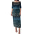Maori Niho Taniwha Te Wheiao Family Matching Puletasi and Hawaiian Shirt Moana Blue - Polynesian Pride